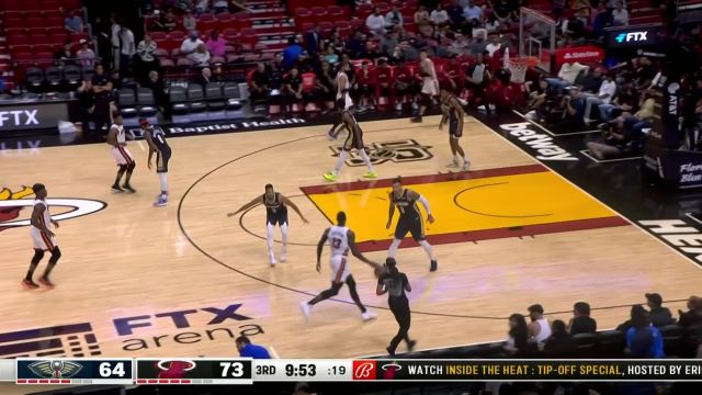 【2022年10月13日 鵜鶘vs熱火集錦】阿德巴約仙人指路送妙傳 巴特勒拍馬趕到雙手暴扣