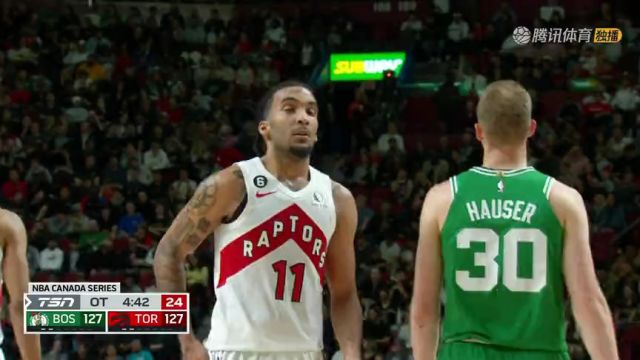 【2022年10月15日】NBA季前賽:凱爾特人vs猛龍加時(shí)賽英文原聲回放