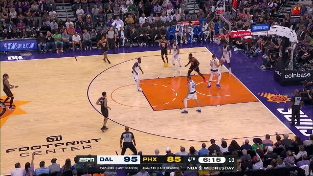 【2022年10月20日】NBA常規(guī)賽:獨(dú)行俠vs太陽第4節(jié)英文原聲回放