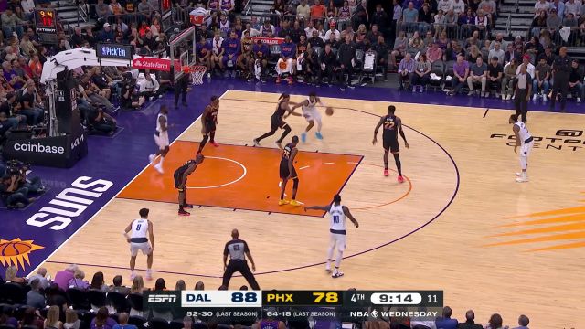 【2022年10月20日】NBA常規(guī)賽:獨(dú)行俠vs太陽第4節(jié)中文解說回放