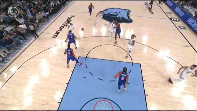 【2022年10月20日】 NBA常规赛:尼克斯vs灰熊第2节英文原声回放