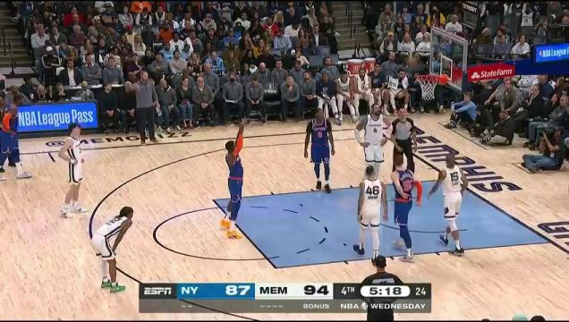【2022年10月20日】NBA常規(guī)賽:尼克斯vs灰熊第4節(jié)中文解說回放