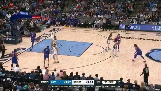【2022年10月20日】NBA常規(guī)賽:尼克斯vs灰熊第2節(jié)中文解說回放