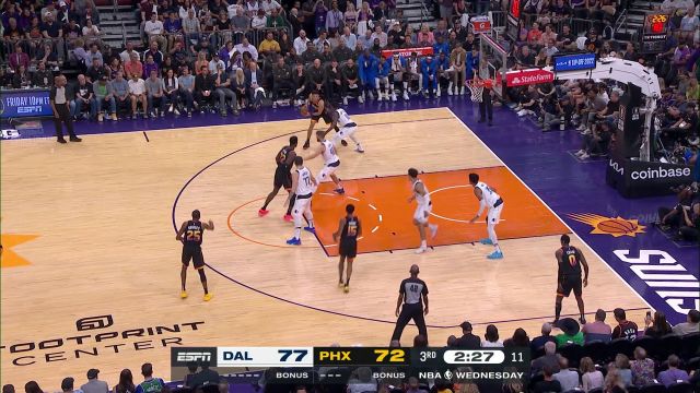 【2022年10月20日】NBA常規(guī)賽:獨(dú)行俠vs太陽第3節(jié)英文原聲回放