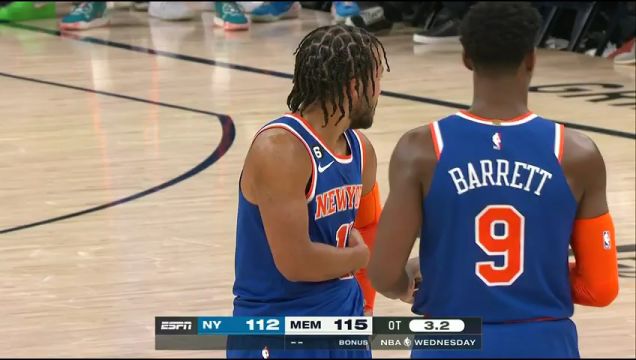 【2022年10月20日】 NBA常規(guī)賽:尼克斯vs灰熊加時賽英文原聲回放