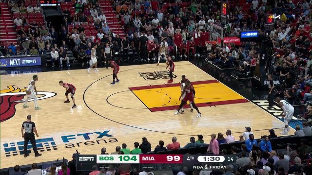 【2022年10月22日】NBA常規(guī)賽:凱爾特人vs熱火第4節(jié)英文解說回放