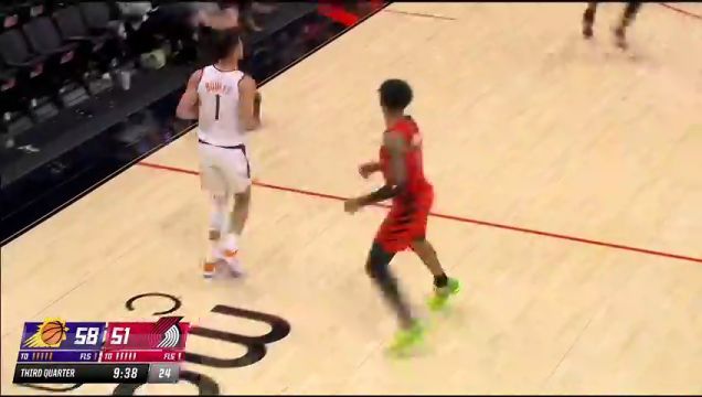 【2022年10月22日】 NBA常規(guī)賽:太陽vs開拓者第3節(jié)中文解說回放