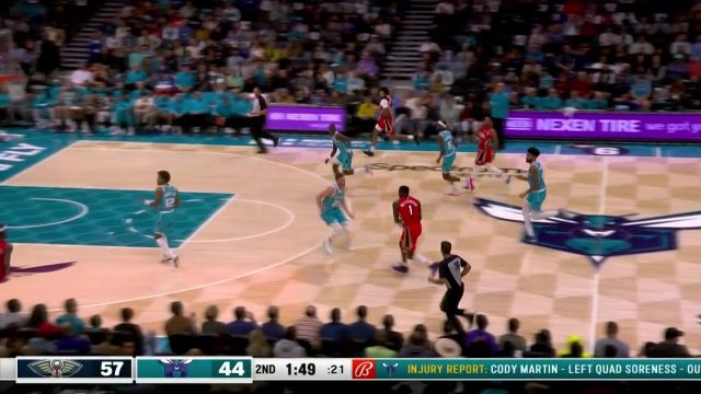 【2022年10月22日 鵜鶘vs黃蜂集錦】麥科勒姆持球反擊 錫安沖鋒在前輕松上籃