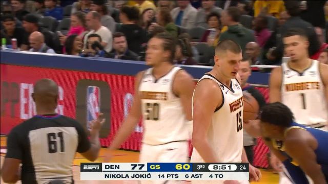 【2022年10月22日】NBA常規(guī)賽:掘金vs勇士第3節(jié)中文解說回放
