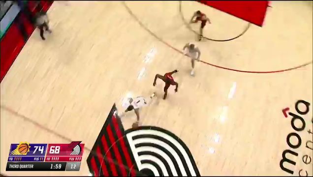 【2022年10月22日】 NBA常規(guī)賽:太陽vs開拓者第3節(jié)英文原聲回放