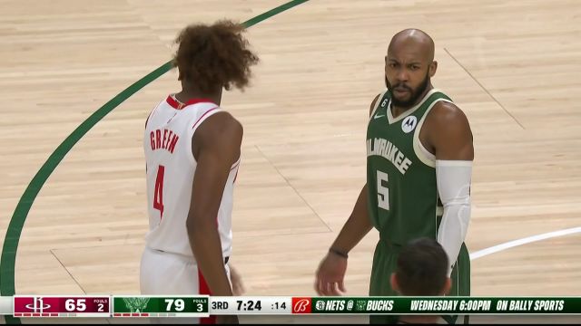 【2022年10月23日】NBA常規(guī)賽:火箭vs雄鹿第3節(jié)中文解說回放