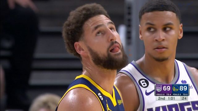【2022年10月24日】NBA常規(guī)賽：國(guó)王vs勇士第2節(jié) 英文解說回放
