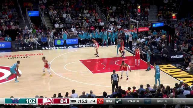 【2022年10月24日 黄蜂vs老鹰集锦】默契值一百分!马勒东乱军从中手递手连线理查兹拔起重扣