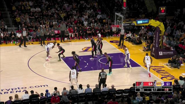 【2022年10月24日 开拓者vs湖人集锦】LeBron James 比赛集锦 开拓者