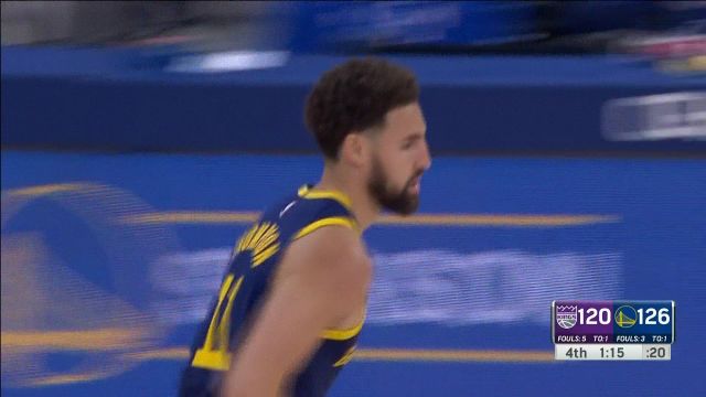 【2022年10月24日 国王vs勇士集锦】最后一下手软了 关键时刻库里上丢空篮仰天长叹