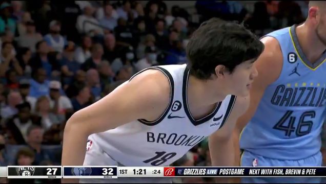 【2022年10月25日】NBA常規(guī)賽:籃網(wǎng)vs灰熊第1節(jié)中文解說回放