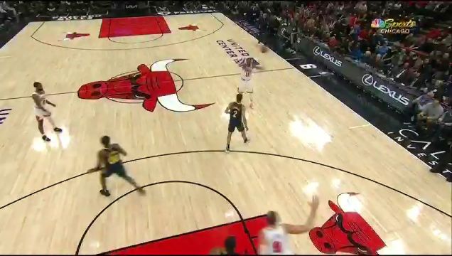 【2022年10月27日】 NBA常規(guī)賽：步行者vs公牛第1節(jié)英文原聲回放