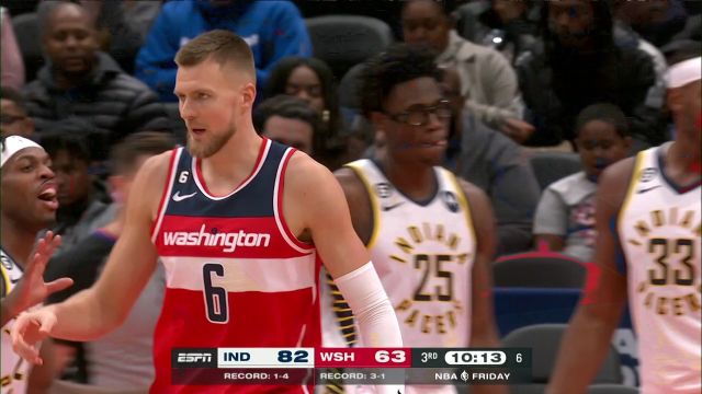 【2022年10月29日 步行者vs奇才集錦】NBA常規(guī)賽:步行者vs奇才第3節(jié)原聲解說回放