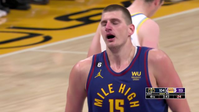 【2022年10月31日】NBA常規(guī)賽：掘金vs湖人 第4節(jié)中文解說回放