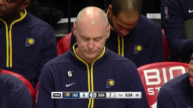 【2022年11月01日】NBA常规赛：步行者vs篮网第1节英文原声回放