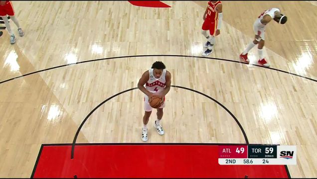【2022年11月01日】 NBA常規(guī)賽：老鷹vs猛龍第2節(jié)中文解說回放