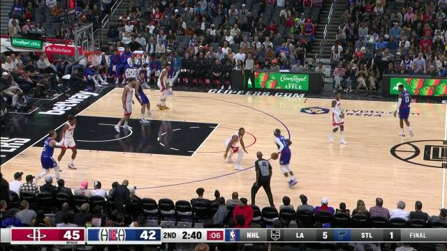 【2022年11月01日】NBA常規(guī)賽:火箭vs快船第2節(jié)英文原聲回放