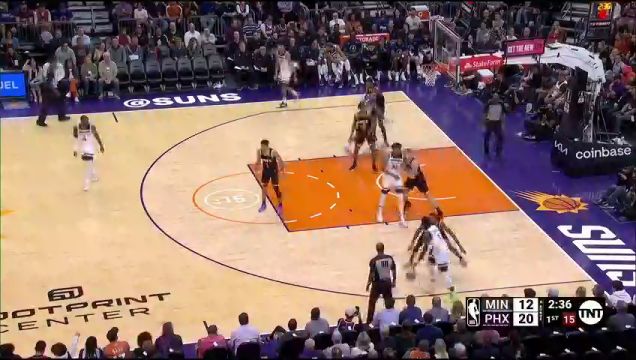 【2022年11月02日】NBA常規(guī)賽：森林狼vs太陽第1節(jié)英文原聲回放