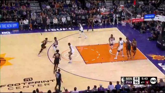 【2022年11月02日】NBA常規(guī)賽：森林狼vs太陽第4節(jié)英文原聲回放