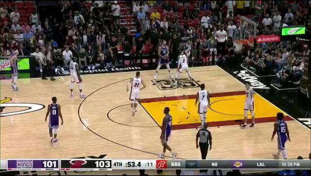 【2022年11月03日】NBA常規(guī)賽:國王vs熱火第4節(jié)英文原聲回放