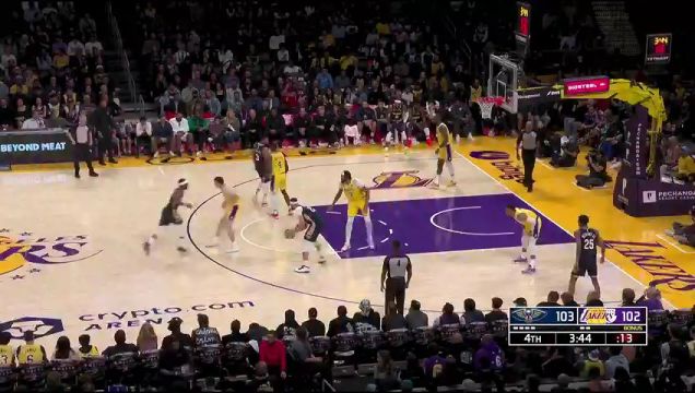 【2022年11月03日】NBA常規(guī)賽:鵜鶘vs湖人中文解說全場回放