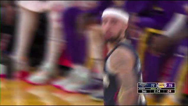 【2022年11月03日】NBA常規(guī)賽:鵜鶘vs湖人第3節(jié)英文原聲回放