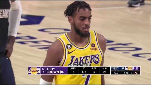 【2022年11月03日】NBA常規(guī)賽:鵜鶘vs湖人第2節(jié)英文原聲回放