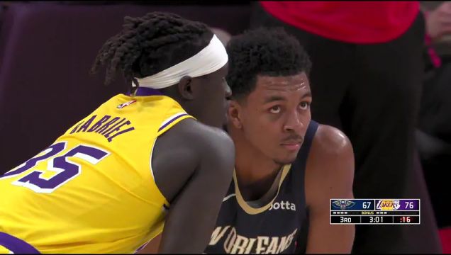 【2022年11月03日】NBA常規(guī)賽:鵜鶘vs湖人第3節(jié)中文解說回放