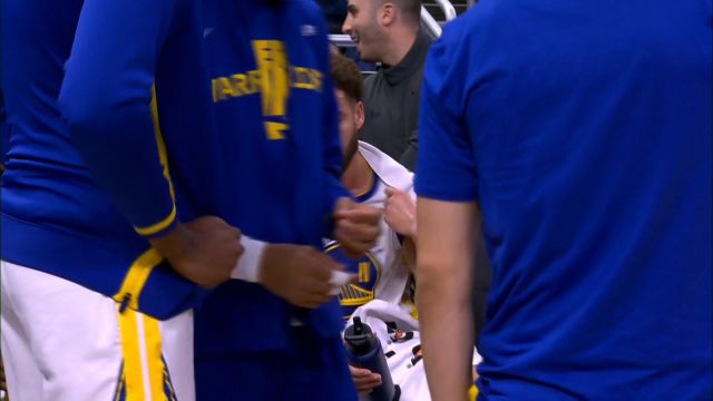 【2022年11月04日 勇士vs魔术集锦】NBA常规赛:勇士vs魔术第1节原声解说回放