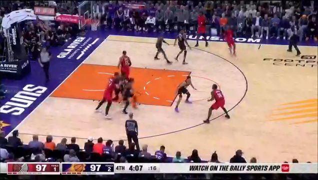 【2022年11月05日】NBA常規(guī)賽:開(kāi)拓者vs太陽(yáng)第4節(jié)英文原聲回放