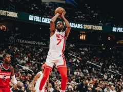 NBA常規(guī)賽籃網(wǎng)vs奇才全場錄像回放集錦（2022年11月05日）