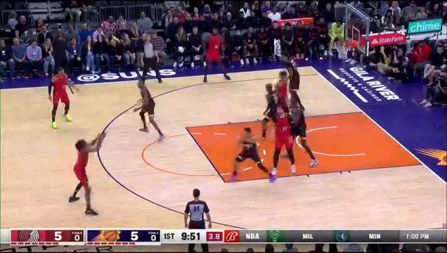 【2022年11月05日】NBA常規(guī)賽:開(kāi)拓者vs太陽(yáng)第1節(jié)英文原聲回放
