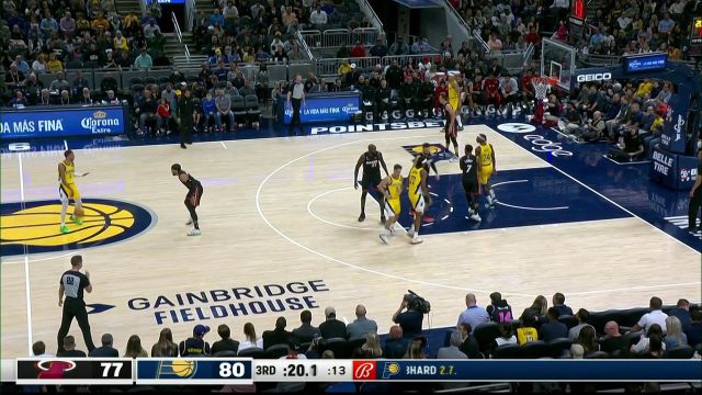 【2022年11月05日 熱火vs步行者集錦】NBA常規(guī)賽:熱火vs步行者第3節(jié)原聲解說回放