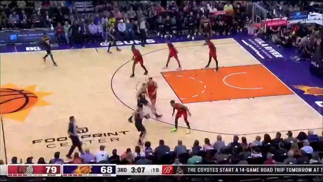 【2022年11月05日】NBA常規(guī)賽:開(kāi)拓者vs太陽(yáng)第3節(jié)英文原聲回放
