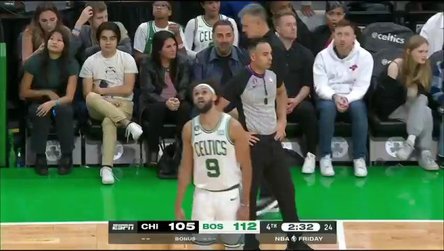 【2022年11月05日】NBA常規(guī)賽:公牛vs凱爾特人第4節(jié)英文原聲回放