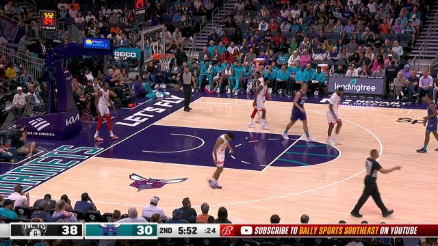 【2022年11月06日】NBA常规赛:篮网vs黄蜂第2节中文解说回放