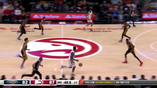 【2022年11月06日 鵜鶘vs老鷹集錦】球隊真大腿開始接管比賽 麥科勒姆中投+三分連取5分