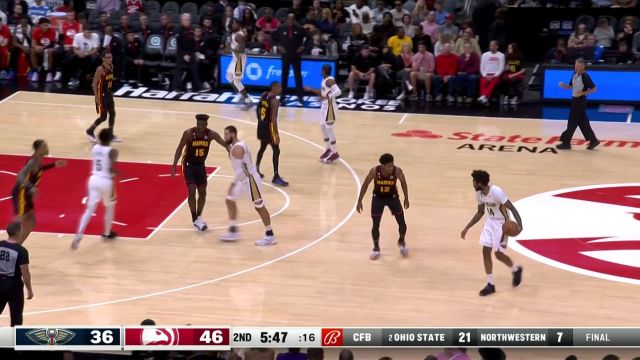 【2022年11月06日 鵜鶘vs老鷹集錦】這才是中鋒該有的技能 瓦蘭丘納斯單吃卡佩拉彰顯優(yōu)質(zhì)腳步