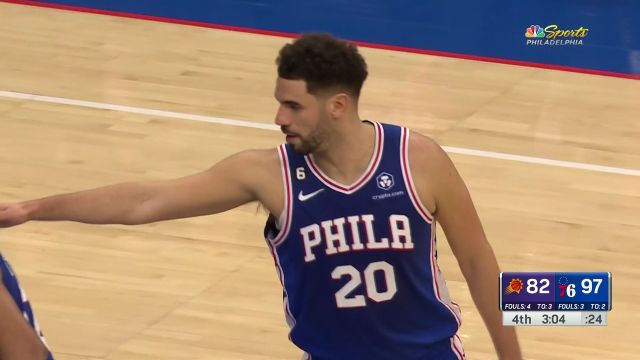 【2022年11月08日】NBA常規(guī)賽:太陽vs費城第4節(jié)英文原聲回放