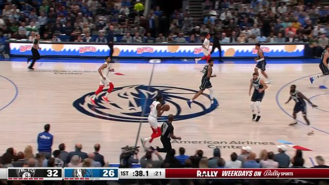 【2022年11月08日】NBA常規(guī)賽:籃網(wǎng)vs獨(dú)行俠第1節(jié)英文原聲回放
