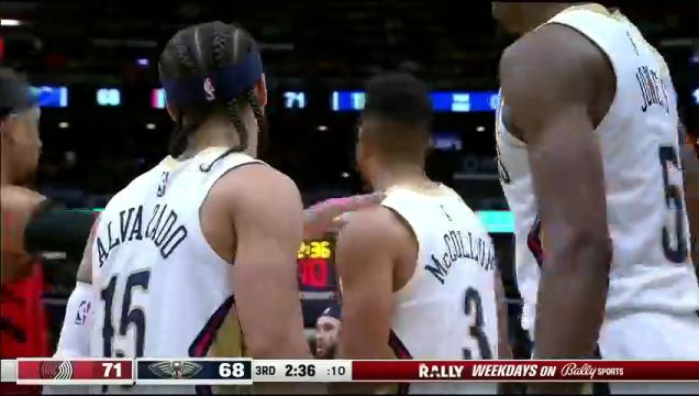 【2022年11月11日】NBA常規(guī)賽:開(kāi)拓者vs鵜鶘第3節(jié)中文解說(shuō)回放