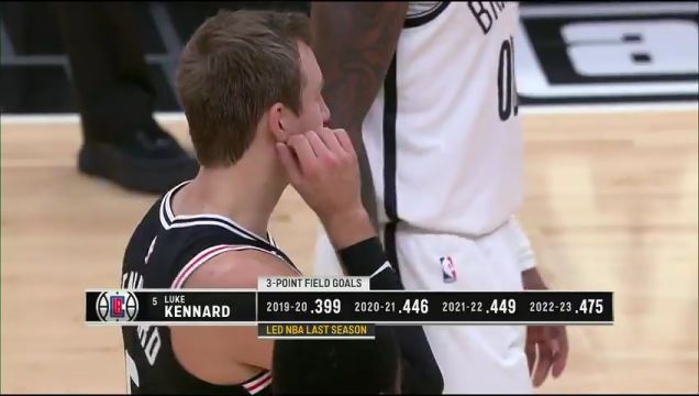 【2022年11月13日】NBA常規(guī)賽:籃網(wǎng)vs快船第1節(jié)英文原聲回放