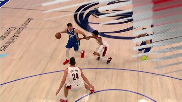 【2022年11月13日】NBA常規(guī)賽：開拓者vs獨行俠第3節(jié)英文原聲回放