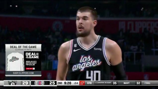 【2022年11月13日】NBA常規(guī)賽：籃網(wǎng)vs快船第2節(jié)中文解說回放