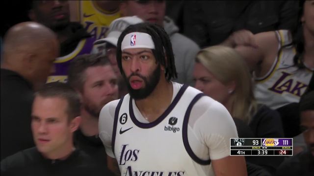 【2022年11月14日 籃網(wǎng)vs湖人集錦】袁弘談愛看NBA的原因：能收獲人生的啟示 萊恩的故事讓人動容